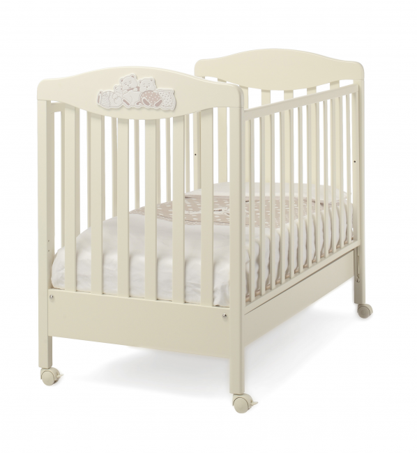 Кроватка Erbesi Tippy (Типпи) слоновая кость (Ivory) Кроватка Erbesi Tippy (Типпи) слоновая кость (Ivory)