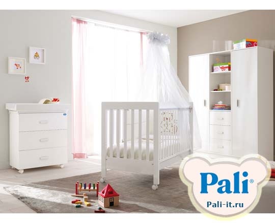 Детская комната Pali Zoom (Зум) белый (white)