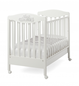 Кроватка Erbesi Tippy (Типпи) белый (white)
