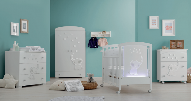 Тумба пеленальная Erbesi Elly (Элли) с пеленальной наставкой, white (белый ) Тумба пеленальная Erbesi Elly (Элли) с пеленальной наставкой, white (белый )