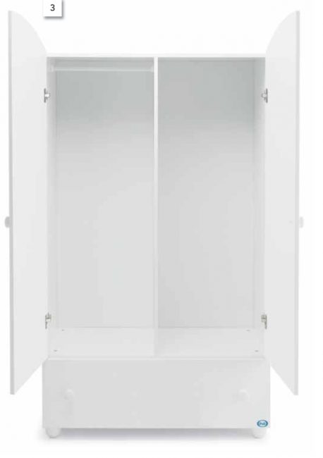 Шкаф Pali Moon белый (white) Шкаф Pali Moon белый (white)