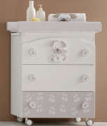Пеленальный комод Erbesi Jack (Джэк) белый   Пеленальный комод Erbesi Jack (Джэк) белый