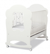 Кроватка Erbesi Tiffany (Тиффани) белый (Bianco/white)