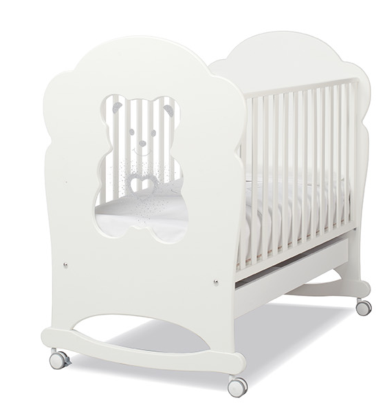 Кроватка Erbesi Tiffany (Тиффани) белый (Bianco/white) Кроватка Erbesi Tiffany (Тиффани) белый (Bianco/white)