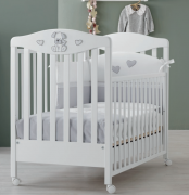 Кроватка Erbesi Lucky  (Лаки) white (белый )  Кроватка Erbesi Lucky  (Лаки) white (белый )