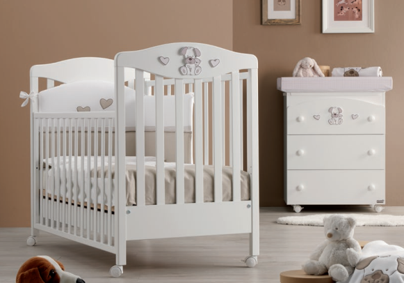 Кроватка Erbesi Lucky (Лаки) white (белый ) Кроватка Erbesi Lucky (Лаки) white (белый )