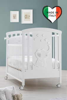 Кроватка Erbesi Elly (Элли ) белый (White)   Кроватка Erbesi Elly (Элли ) белый (White)