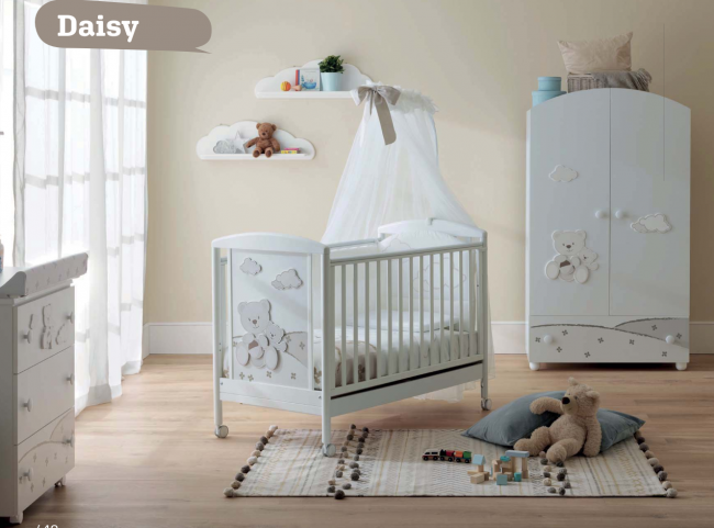 Пеленальный комод Pali Daisy белый (white)