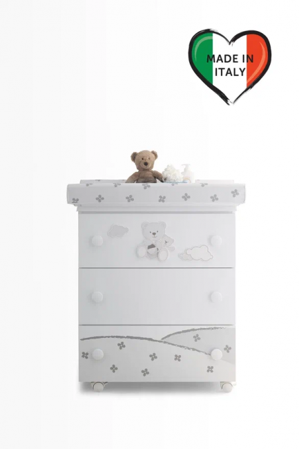 Пеленальный комод Pali Daisy белый (white)