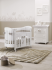Кроватка Erbesi Lilli Ovale (Лилли овал) белый (white) матрас в комплекте Кроватка Erbesi Lilli Ovale (Лилли овал) белый (white) матрас в комплекте