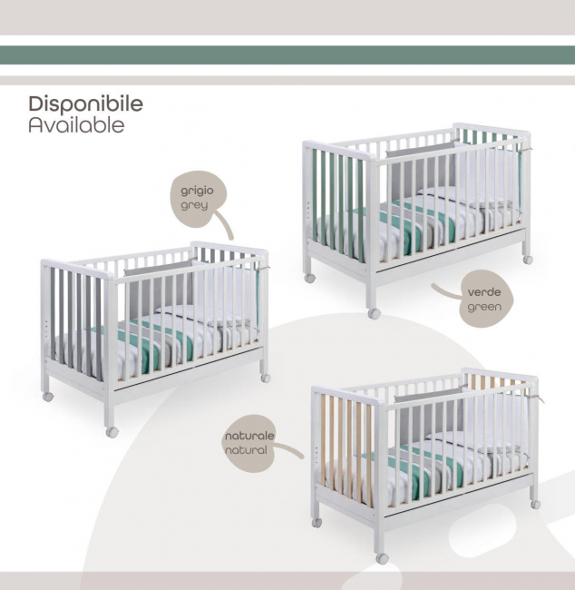 Кроватка Pali Astrid (Астрид) белый (white) Кроватка Pali Astrid (Астрид) белый (white)