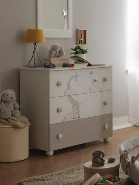 Тумба Pali Savana (Савана)  белый песочный  (white sand)