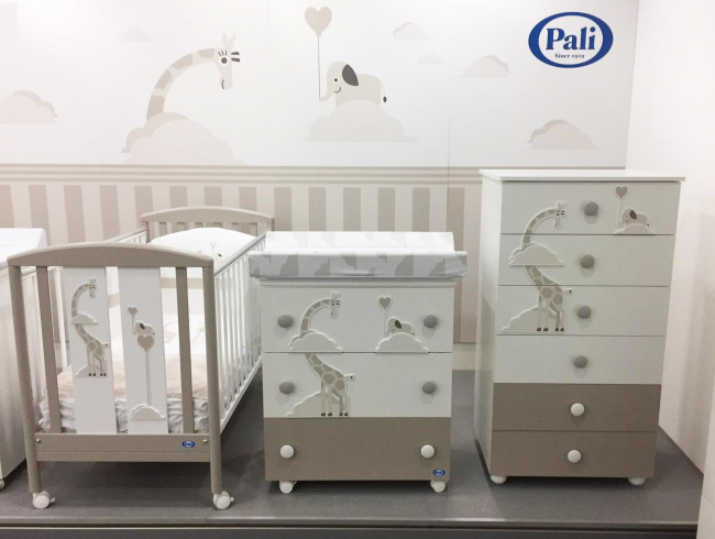 Тумба Pali Savana (Савана)  белый песочный  (white sand)