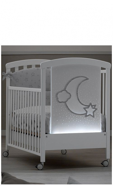 Кроватка Erbesi Moon (Мун) белый (White) Кроватка Erbesi Moon (Мун) белый (White)
