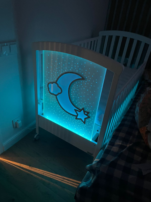 Кроватка Erbesi Moon (Мун) белый (White) Кроватка Erbesi Moon (Мун) белый (White)