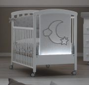 Кроватка Erbesi Moon (Мун) белый (White)