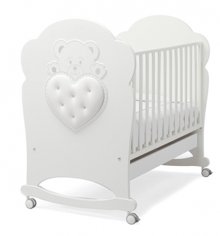 Кроватка Erbesi Elite (Элит) белый (white/bianco) Кроватка Erbesi Elite (Элит) белый (white/bianco)