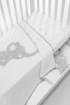 Сменный комплект постельного белья Erbesi  Elly  (Элли)  белый (white)  Сменный комплект постельного белья Erbesi  Elly  (Элли)  белый (white)