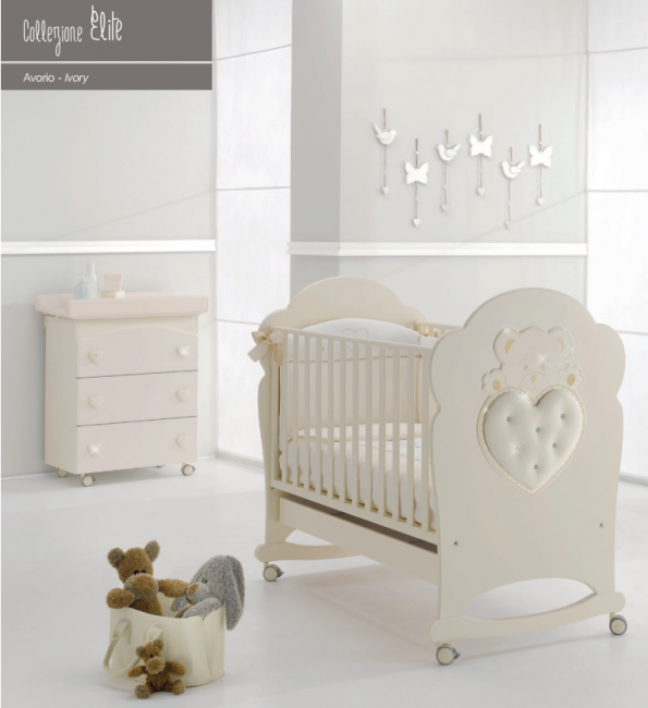 Пеленальный комод Erbesi Elite (Элит) слоновая кость (Ivory) Пеленальный комод Erbesi Elite (Элит) слоновая кость (Ivory)