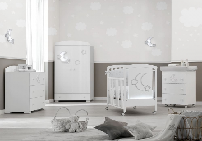 Шкаф Erbesi Moon (Мун) белый (white/bianco) Шкаф Erbesi Moon (Мун) белый (white/bianco)