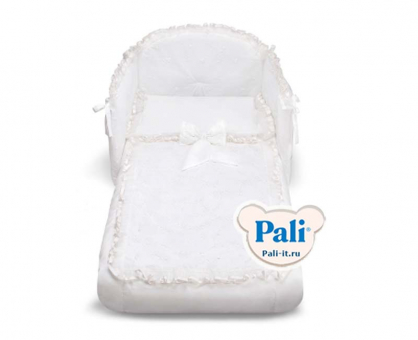 Комплект постельного белья Pali Tulip (Тулип) white (белый) Комплект постельного белья Pali Tulip (Тулип) white (белый)