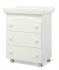 Пеленальный комод Erbesi Elite (Элит) белый  (white/bianco)