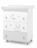 Пеленальный комод Erbesi Stella (Стелла) белый (white) Пеленальный комод Erbesi Stella (Стелла) белый (white)