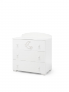 Тумба Erbesi Moon (Мун) белый