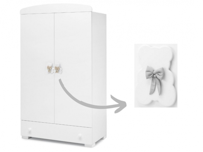 Шкаф Erbesi Dudu (Dudu) белый (white/bianco)   Шкаф Erbesi Dudu (Dudu) белый (white/bianco)