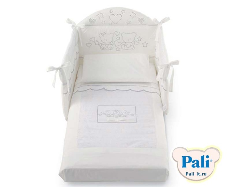Комплект постельного белья Pali Prestige  белый  (white)