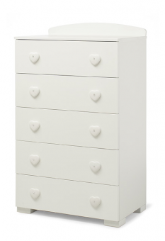 Тумба 5 ящиков Erbesi Elite (Элит) белый (white/bianco) Тумба 5 ящиков Erbesi Elite (Элит) белый (white/bianco)
