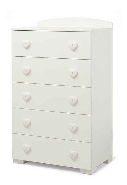 Тумба 5 ящиков Erbesi Elite (Элит) белый (white/bianco) Тумба 5 ящиков Erbesi Elite (Элит) белый (white/bianco)