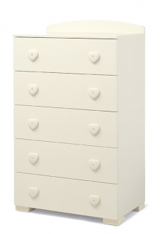 Тумба 5 ящиков Erbesi Elite (Элит) слоновая кость (ivory) Тумба 5 ящиков Erbesi Elite (Элит) слоновая кость (ivory)
