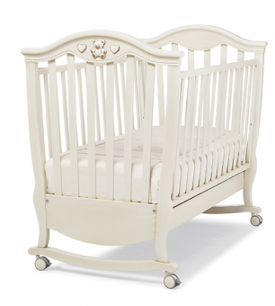 Кроватка Erbesi Brigette (Бриджит), ivory (слоновая кость) Кроватка Erbesi Brigette (Бриджит), ivory (слоновая кость)