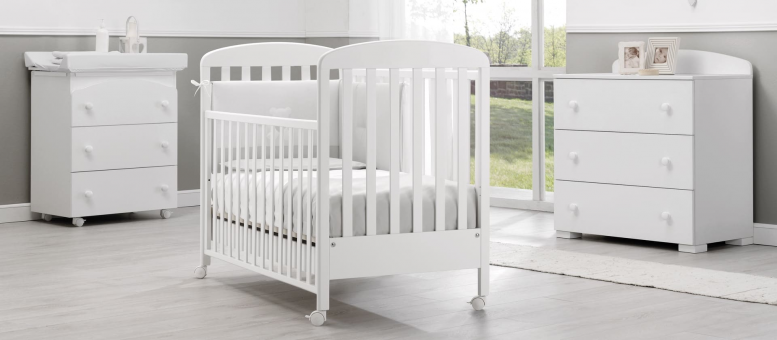 Кроватка Erbesi Nido (Нидо) белый (White) Кроватка Erbesi Nido (Нидо) белый (White)