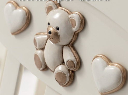 Кроватка Erbesi Jolie (Джолие) белый (bianco) Кроватка Erbesi Jolie (Джолие) белый (bianco)