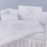 Комплект постельного белья  Lepre Charme (Шарм), белый, расширенная комплектация