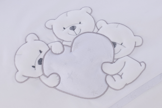 Комплект постельного белья Lepre Charme (Шарм), белый, расширенная комплектация Комплект постельного белья Lepre Charme (Шарм), белый, расширенная комплектация