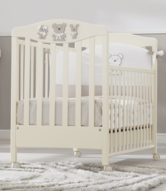 Кроватка Erbesi Pongo (Понго) слоновая кость (ivory) Кроватка Erbesi Pongo (Понго) слоновая кость (ivory)