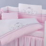 Комплект постельного белья  Lepre Miky, розовый, расширенная комплектация