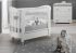 Кроватка Erbesi Ovale Tato (Тато овал) белый (white) матрас в комплекте Кроватка Erbesi Ovale Tato (Тато овал) белый (white) матрас в комплекте