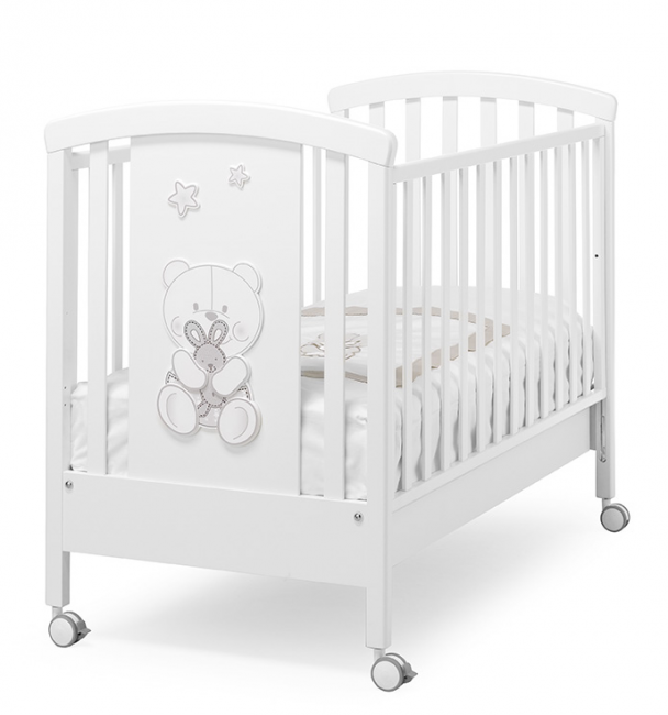 Кроватка Erbesi Timidone  (Тимидоне) белый (White)