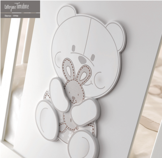 Кроватка Erbesi Timidone  (Тимидоне) белый (White)