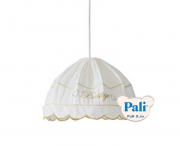 Абажур Pali Prestige (Престиж) белый серый (white grey)
