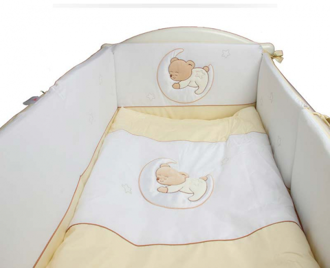 Сменный комплект постельного белья Lepre Amore , крем Сменный комплект постельного белья Lepre Amore , крем