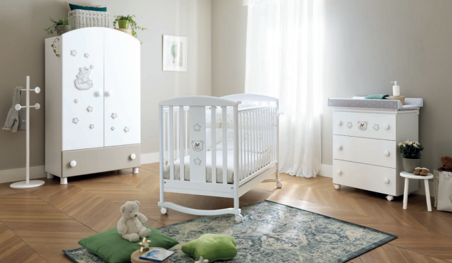 Кроватка Pali Little Royal B цвет Bianco/Tortora (белый/серо-песочный) Кроватка Pali Little Royal B цвет Bianco/Tortora (белый/серо-песочный)