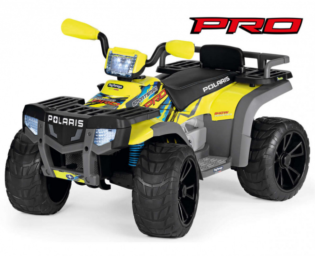 Детский электромобиль Peg Perego Polaris Sportsman Pro Citrus Детский электромобиль Peg Perego Polaris Sportsman Pro Citrus