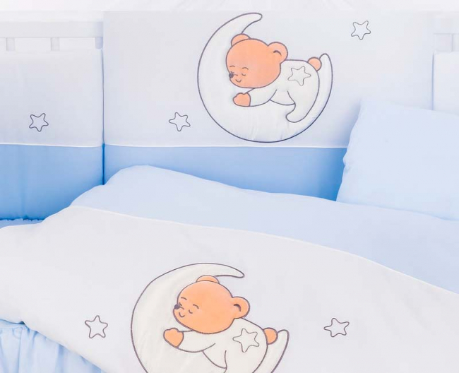 Сменный комплект постельного белья Lepre Amore , голубой