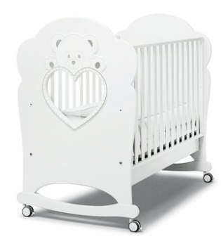 Кроватка Erbesi Cucciolo (Куккиоло) белый (bianco) Кроватка Erbesi Cucciolo (Куккиоло) белый (bianco)