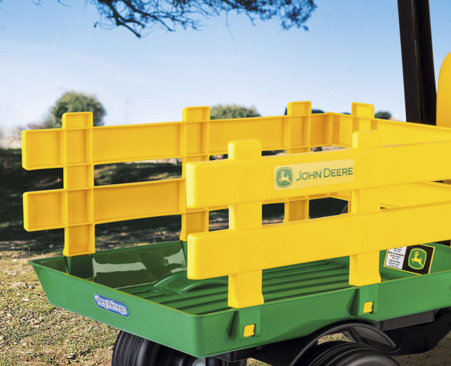 Прицеп Peg Perego John Deere Stake-Side Trailer Прицеп Peg Perego John Deere Stake-Side Trailer